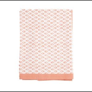 Amanda Lindroth Coral Batik Tablecloth (L)